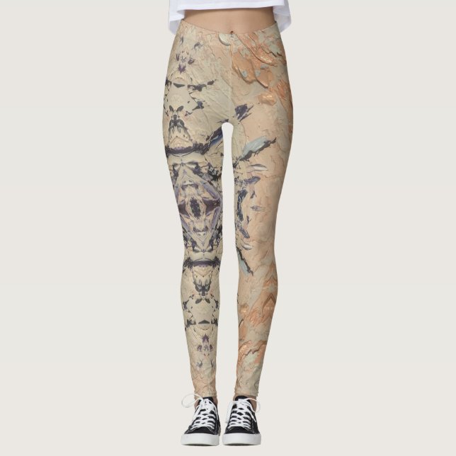 Legging Textura #2 de la obra Viendo a travez de los ojos (Frente)