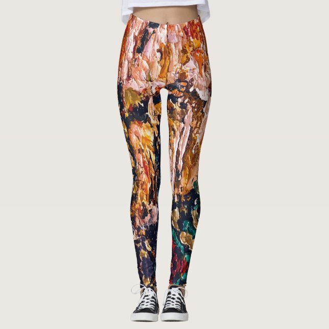 Legging Textura #47 de obra Amanecer (Frente)