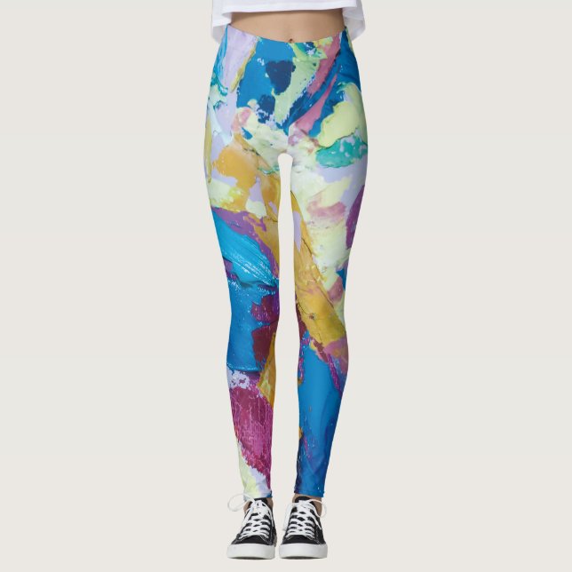 Legging Textura #7 de la obra Piña (Frente)