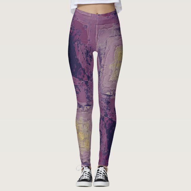 Legging Textura #7 de obra Horizonte (Frente)