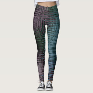 Legging textura abstrato líquida cristal de gelo congelad