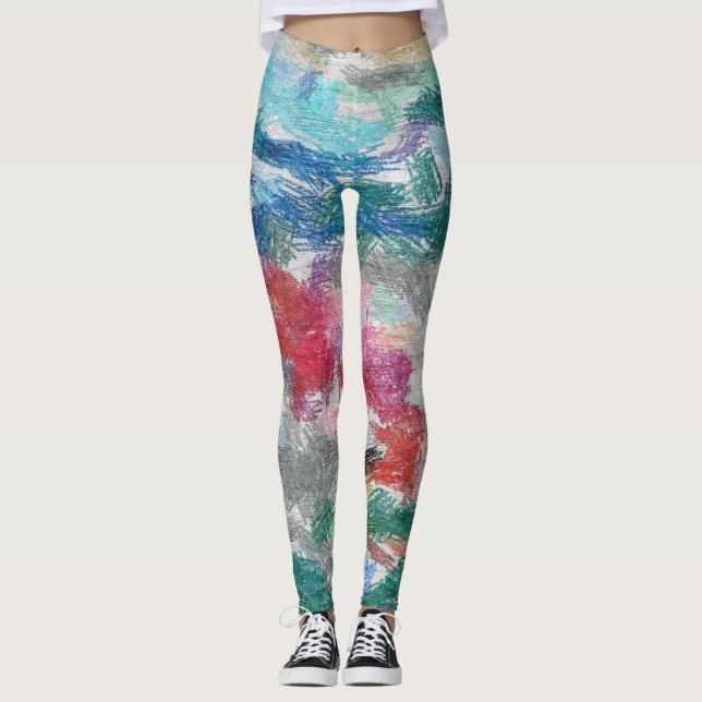 Legging Textura de Crayons (Frente)