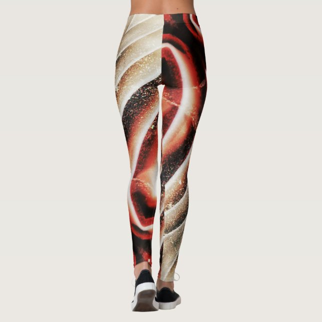 Legging Textura de pedras de semicarprecioso (Verso)
