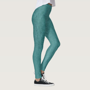 Legging Textura digital de Tecido azul lacrimogêneo por S