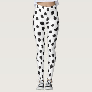 Legging Textura do Leopardo: Padrão Sem Semente Vintage.