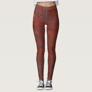Legging textura enferrujada de abstrato: stucco realista