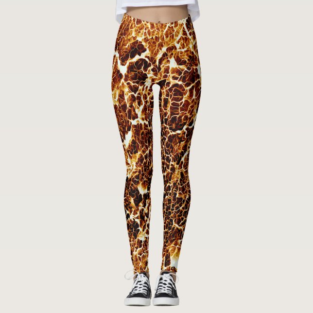 Legging Textura Exclusiva Colorida (Frente)