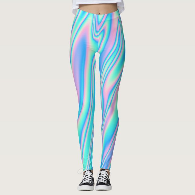 Legging Textura Holográfica Girly Trendy (Frente)