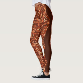 Legging Texturizado marrom terracotta, 'falhou'