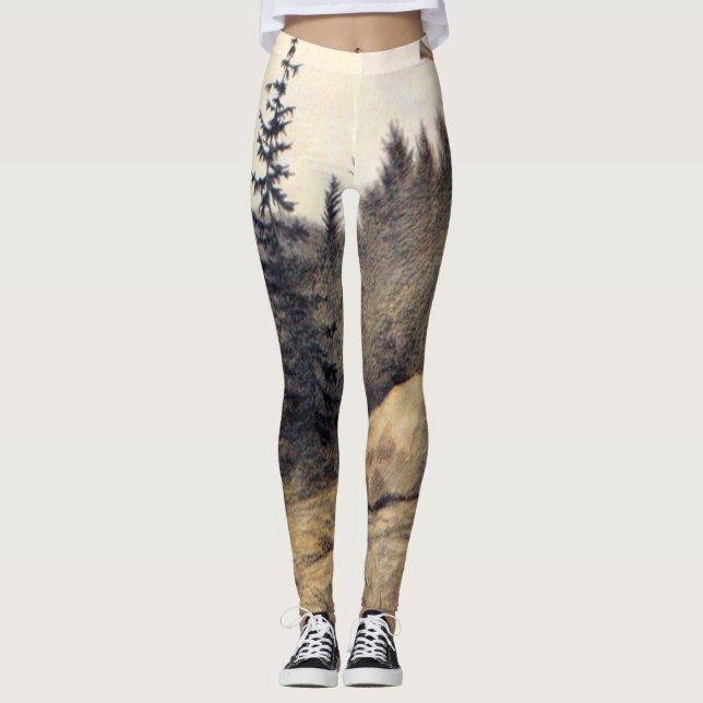 Legging Theodor Kittelsen - Op em Fjeldet Toner En Lur (Frente)