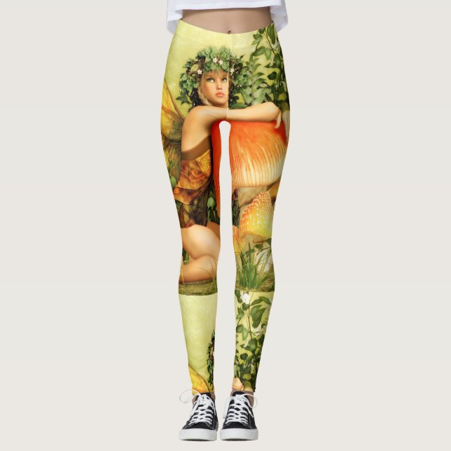 Legging Thunder_Cove da fada do Cogumelo (Frente)