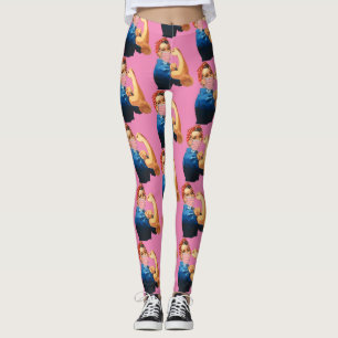 Legging Thunder_Cove de Empoderamento Mascarado para Mulhe