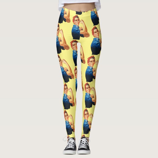 Legging Thunder_Cove de Empoderamento para Mulheres (Frente)
