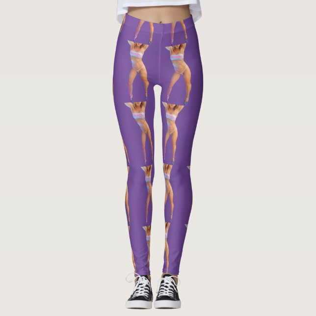 Legging Thunder_Cove do Clube de Tub Quente (Frente)
