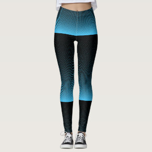 Legging Thunder_Cove do Padrão de Diamante de Vetor de Me