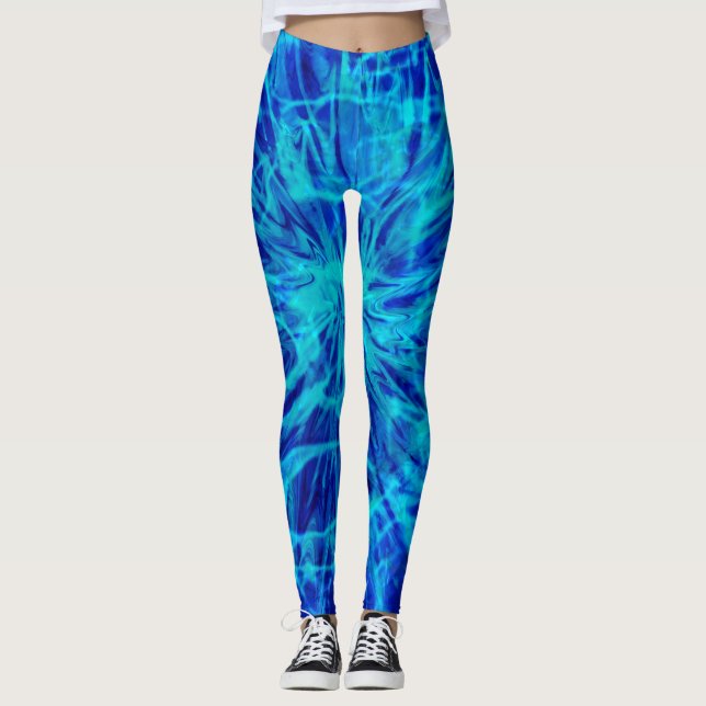 LEGGING TIE DYE BLUE (Frente)