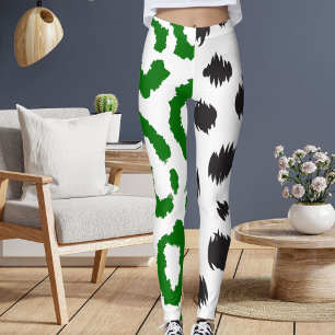 Legging Tiger Loepard Big Cat Patternos Impressão Animal