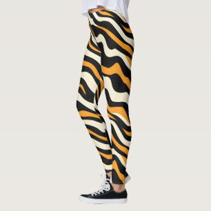 Legging Tiger Stipes Pattern