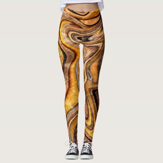 Legging Tiger's eye gemstone (Frente)