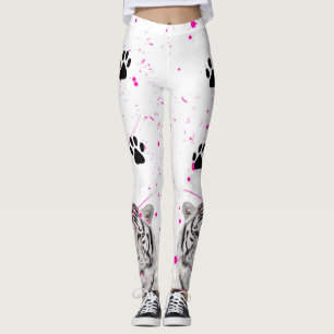 Legging Tigre branco 2