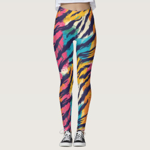 Legging Tigres Coloridos