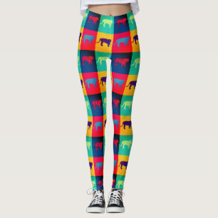 Legging Tigres no estilo pop
