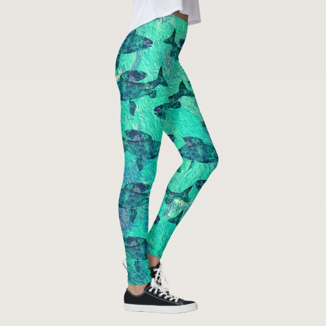 Legging Timalo ártico - caneleiras (Direita)