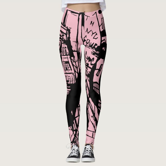 LEGGING TIMES SQUARE CNBC (Frente)