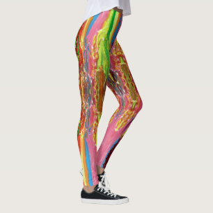 Legging Tinta de Recorte