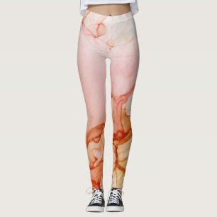Legging Tinta na Nuvem Rodovia Abstrato Trendy Modern Hot