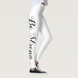 Legging Tipografia bonito BE FORTE |