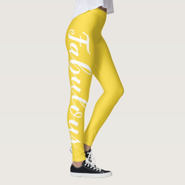 Legging Tipografia Fabulosa (Direita)
