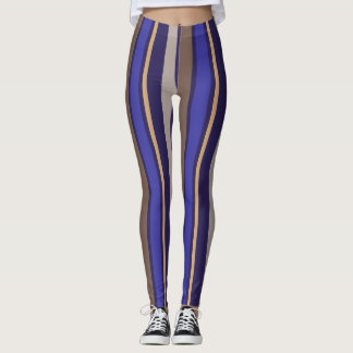Legging tiras roxas