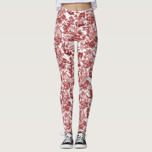 Legging Todos Em Harmony Toile de Jouy (tinta de sangue de