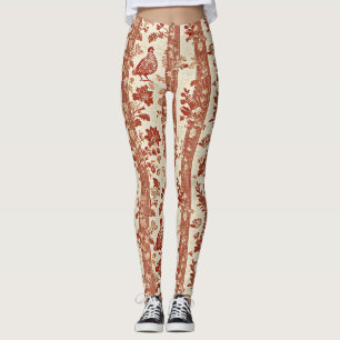Legging Toile de Jouy Floral com Galo Vintage (11)