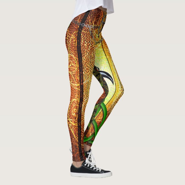 Legging Tomo Pagão Feitiços de Magia Negra Wicca & Bruxari (Direita)