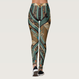 Legging Tonalidade de Vidro Terrestre Obtida