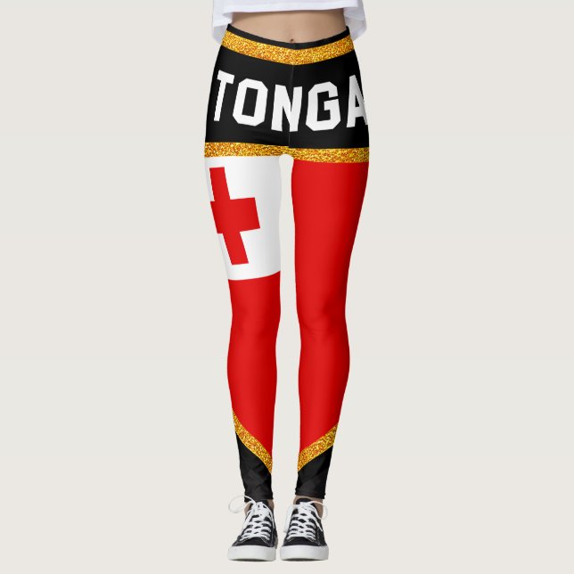 Legging Tonga Flag (Frente)