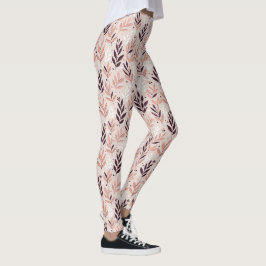 Legging Tons da Terra Impressão Botânica