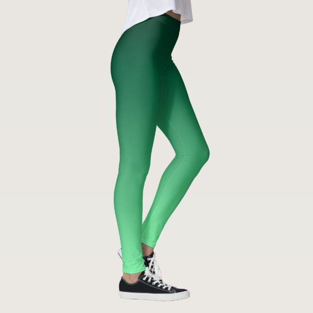 Legging Tons de Verde Esmeralda (Direita)