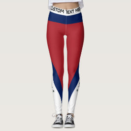 Legging Torcida de Futebol Totalmente Personalizada