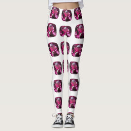 Legging Tormaline Gemstone Pink