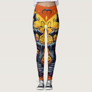 Legging "Torres de terror"
