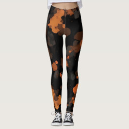 Legging TortoiseShell Vintage Retro, Padrão de TortoisesIn