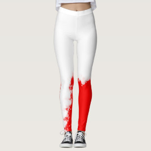 Legging Trabalho em Curso Vermelho