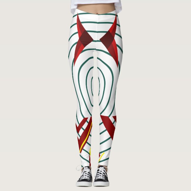 Legging Traçado Geométrico da Trendy (Frente)