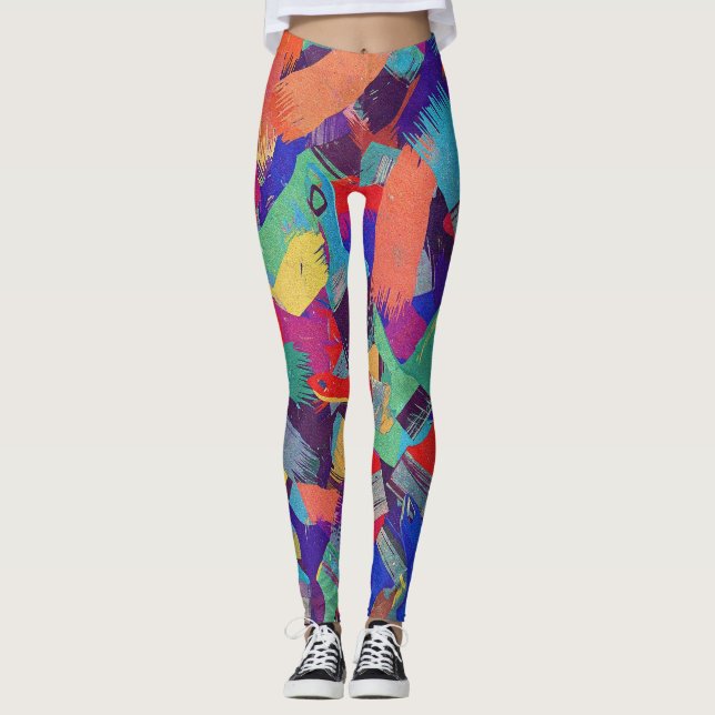 Legging Traços Diferentes (Frente)