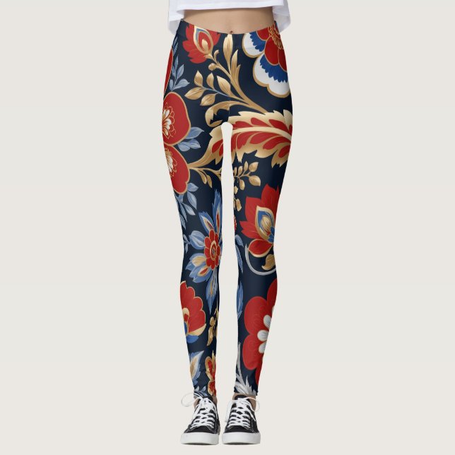 Legging tradição popular russa (Frente)