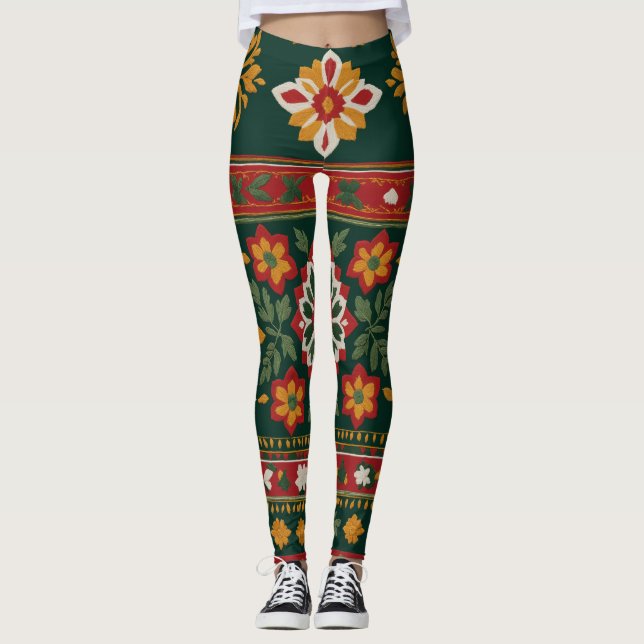 Legging Traje popular sérvio (Frente)
