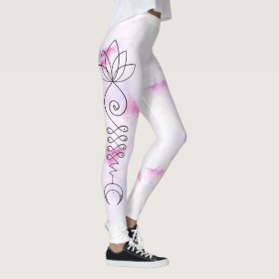 Legging Trajeto de Lotus da lua do nirvana do *~* à